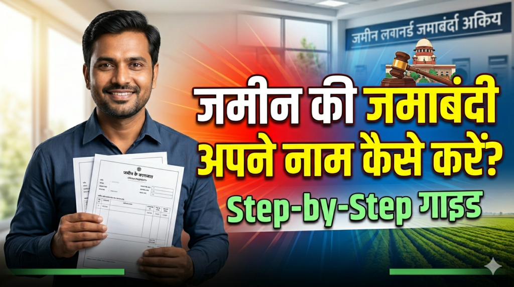 How to register land in your name?