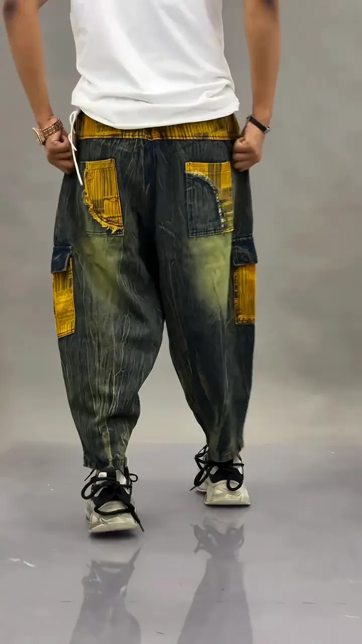 ποΈ Small & Medium Himalaya Handmade Parachute Pants for Men & Women β Lightweight, Comfortable & Stylish Boho Lounge Wear β¨ - Image 2