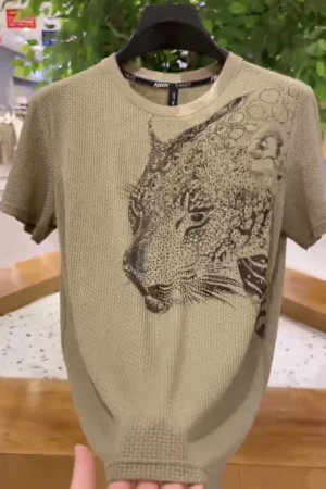 Menβs Premium Graphic Print T-Shirt